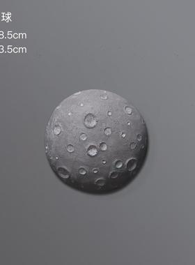 遮丑墙贴创意壁饰3D立体月球补洞免钉瓷砖补丑神器卫生间房间网红