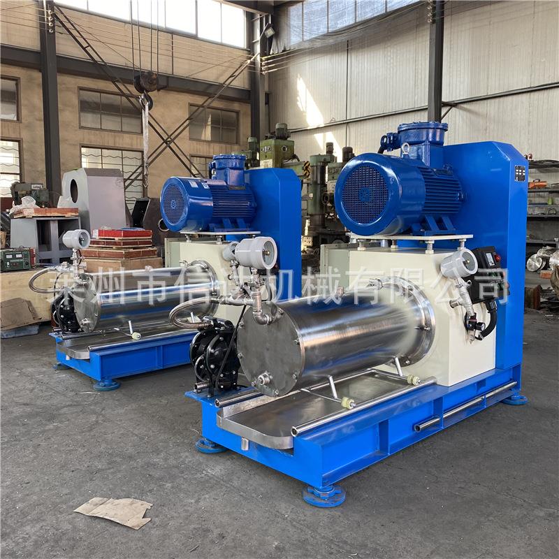 5-100升卧式砂磨机 涂料染料色浆油墨研磨机 氧化锆碳化硅砂磨机 - 图0