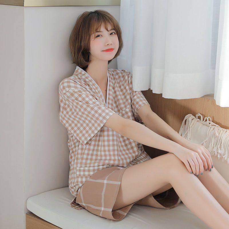 汗蒸服纯棉女韩版可爱高档桑拿足疗洗浴按摩服睡衣全棉情侣装洋气,淘宝优惠券,粉丝福利购,淘宝优惠卷