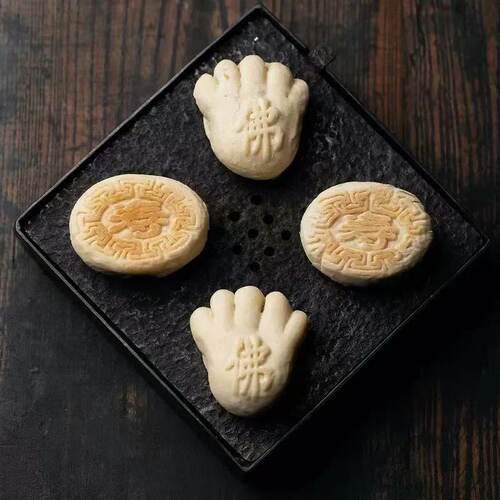 三禾北京稻香村糕点礼盒小京八件伴手礼200g8饼8块中秋节日送礼 - 图1