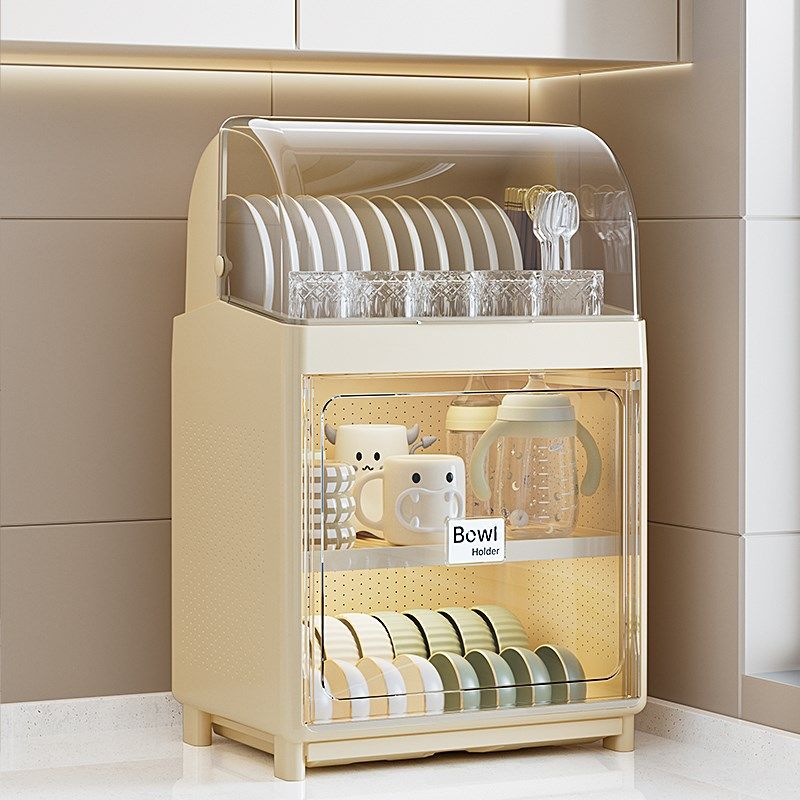 厨房用品放碗筷收纳盒置物架w子宝宝餐具婴儿辅食工具沥水柜放奶,淘宝优惠券,粉丝福利购,淘宝优惠卷