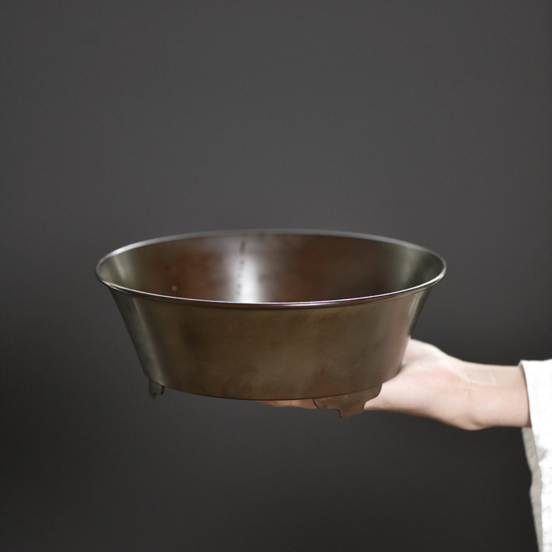 复古铜茶洗缸大号水盂功夫笔洗茶具盆配H件黄铜中式家用茶杯洗茶,淘宝优惠券,粉丝福利购,淘宝优惠卷
