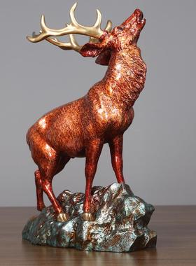 《呦呦鹿鸣》创意家居装饰品客厅摆设工艺品礼品摆件