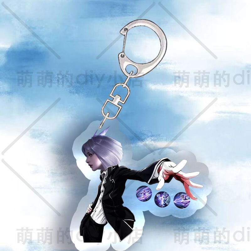 王者荣耀挂件凌驾王者荣耀挂件搞怪李信西施瑶少司缘小乔鲁路修精美书包小挂饰