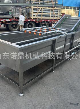 气泡清洗机 大型洗菜机全自动 链条清洗机全自动 鱿鱼清洗机