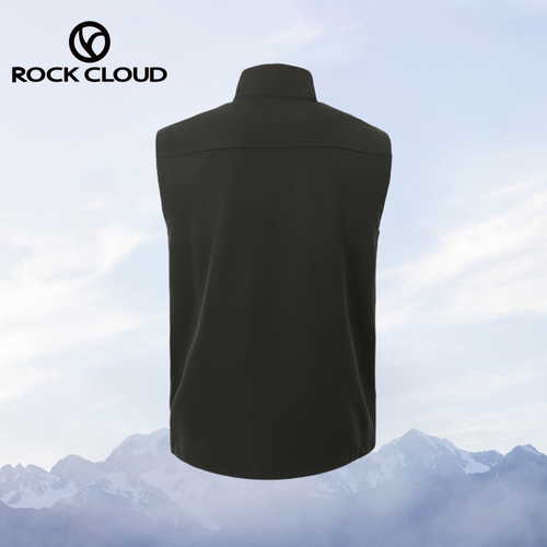 岩云新款男式弹力马甲户外防晒防泼水弹力透气马甲 - 图0