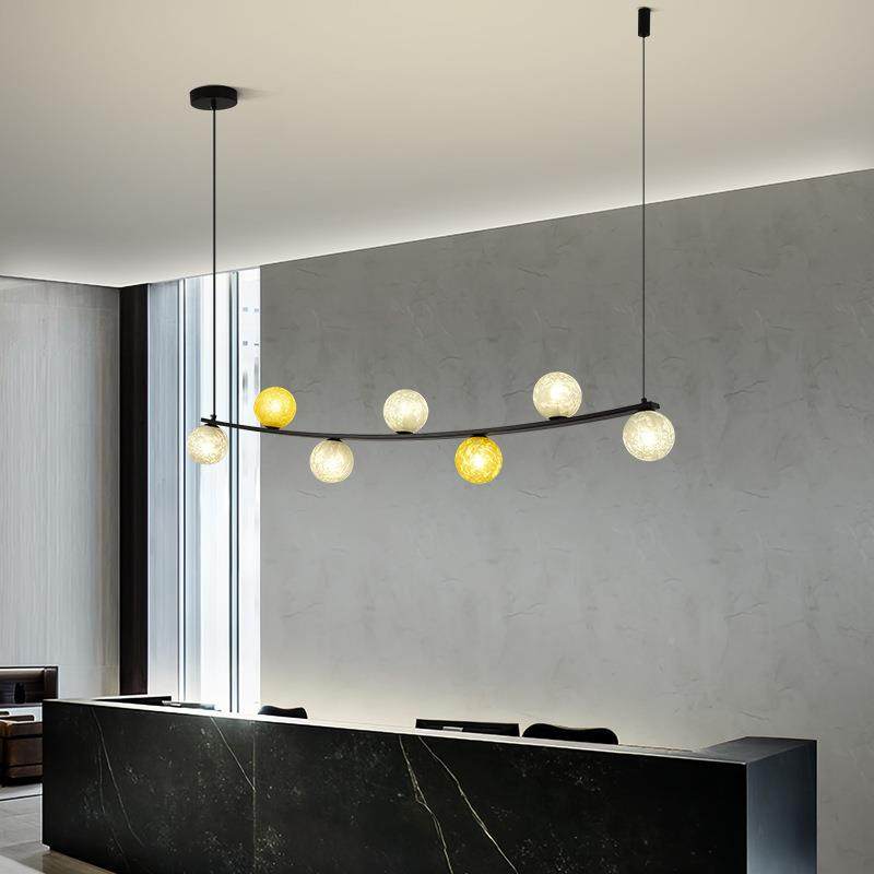 北欧意玻璃圆环形33童客厅灯卧室灯现代儿创房服装餐球厅样板间吊,淘宝优惠券,粉丝福利购,淘宝优惠卷