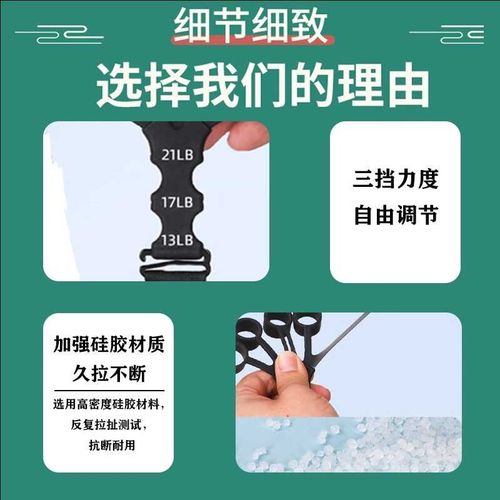 速发握力器手款硅胶新指训训器男士手指可调节健身康复专用练练握 - 图0