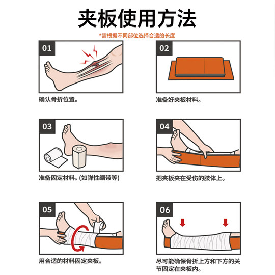 【顺丰包邮】犀牛救援固定夹板骨折可塑高分子户外急救专业训练