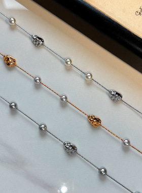 日本品质长款满天星S家珍珠项链女配饰高级感轻奢小众叠戴秋冬毛