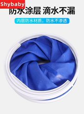 Ведра для мойки 新款车用洗车水桶车载便携式帆布桶伸缩桶大号钓鱼储水桶可折叠刷