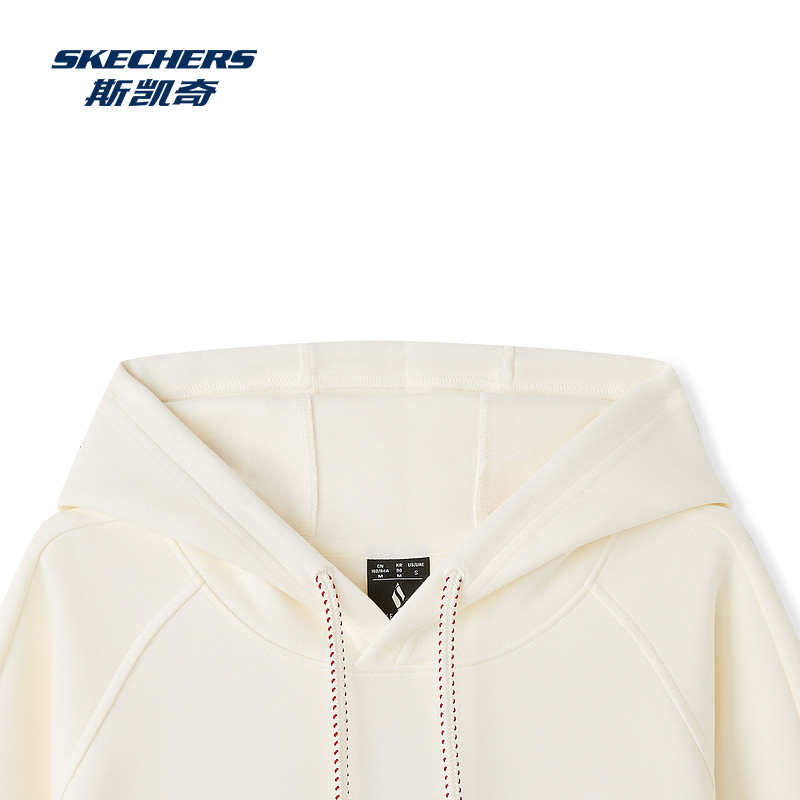 斯凯奇新年款户外卫衣2025秋冬男女款针织连帽宽松套头长袖打底衫,淘宝优惠券,粉丝福利购,淘宝优惠卷