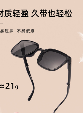 速发工厂发货老夏评测乘号折叠防镜爸防晒墨紫外线偏光太镜