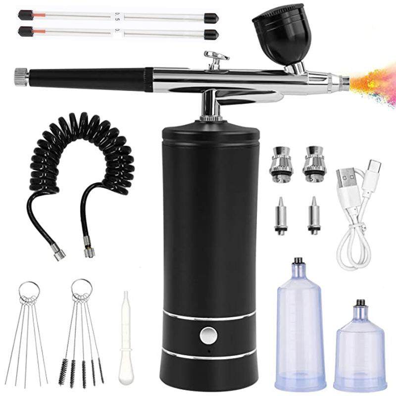 空气压缩机画套件电动枪笔上色美容美甲喷绘喷喷4涂注氧仪,淘宝优惠券,粉丝福利购,淘宝优惠卷