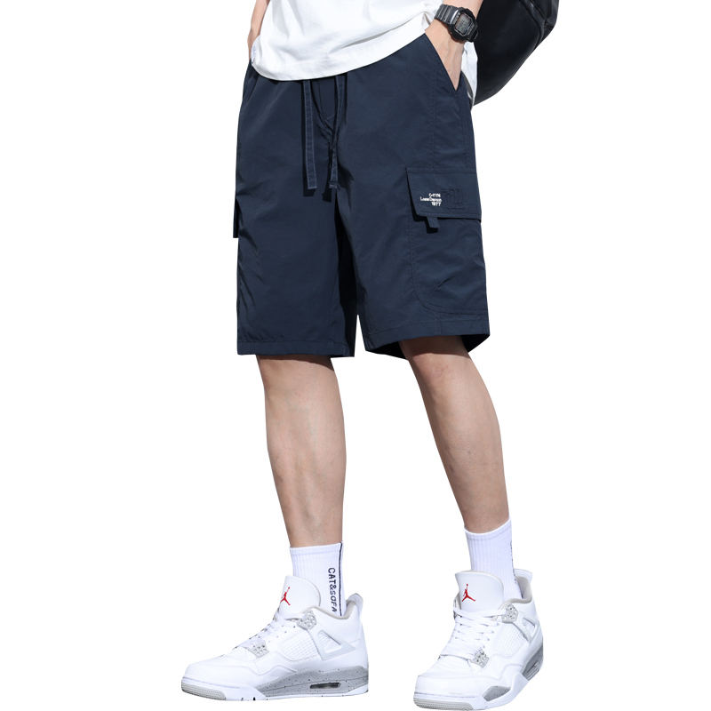 JEEP SPIRIT吉普早秋短裤男士夏季潮牌宽松美式工装休闲五分裤男