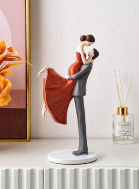 结婚新婚礼物送新人高级实用送新娘闺蜜订婚婚房布置情侣装饰摆件