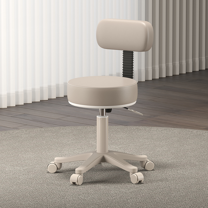 美容凳子滑轮美容院专用升降美发理发店师傅凳大工凳美Z甲师旋转 - 图1