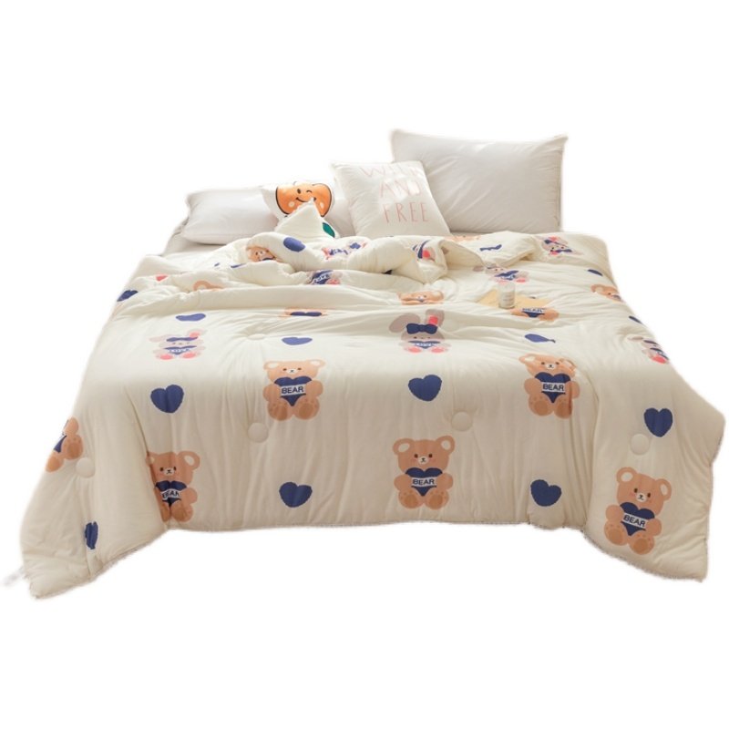 A类母婴级针织棉被子被芯学生可爱E儿童单双人春秋冬季被加厚保暖,淘宝优惠券,粉丝福利购,淘宝优惠卷