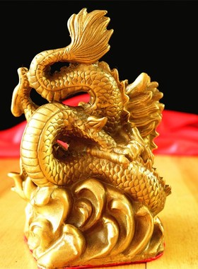 速发纯铜十二生肖摆件家居饰件铜12生肖摆品鸡牛虎兔龙蛇马羊猴鼠