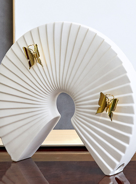 速发摆奢客厅电件酒柜办公室书房新中式玄关轻视柜摆设家居装饰品