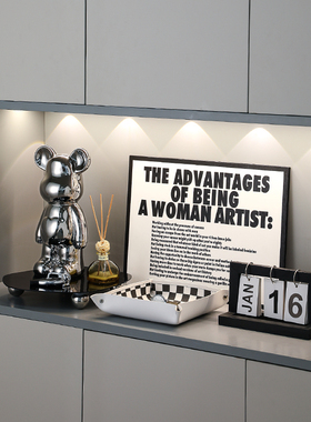 速发入户玄关盒饰品摆件高物架客厅收纳装电视鞋柜家居装饰品轻奢