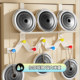 Cute cream children's room storage rack