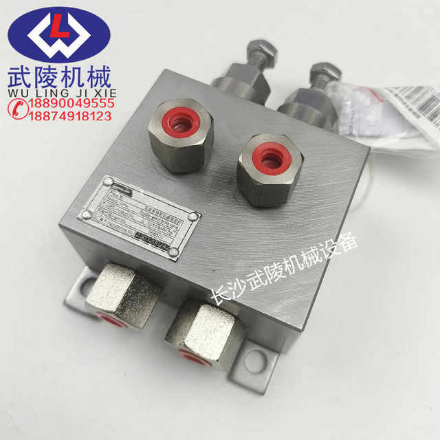 Zoomlion Crane Accessories Crane Truck Crane Accessories Double winch brake hydraulic control valve 1010300473