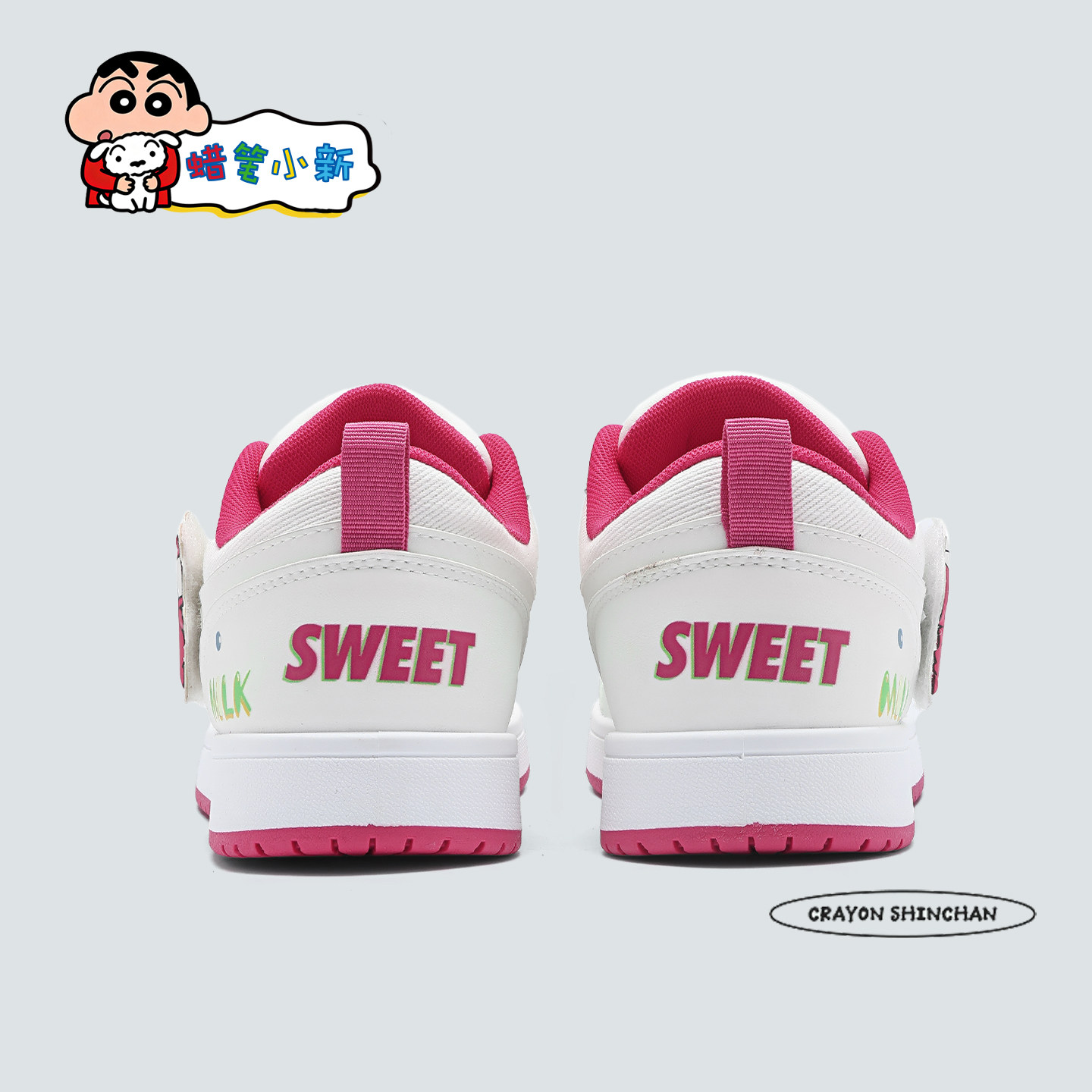 蜡笔小新鞋子女西西红糖果空军一号板鞋秋冬情侣低帮厚底休闲鞋女,淘宝优惠券,粉丝福利购,淘宝优惠卷