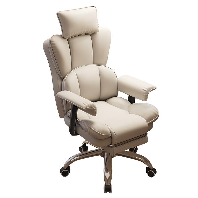 电脑椅办公椅家用书房书桌写字椅升降靠背护腰电竞座游戏椅可躺椅 - 图3