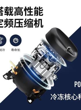 卧式冰柜商用大容量冰箱家用冷藏冷冻铜管节能双温冷冻柜