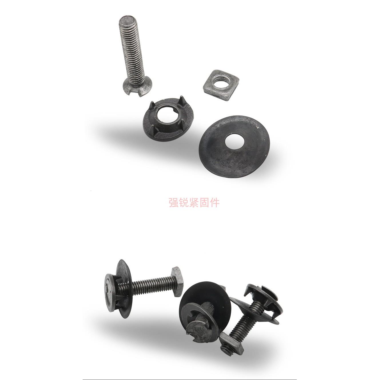 输送带夹板皮带扣螺栓螺丝螺母传送带皮带钉卡扣修补断裂连接扣 - 图0