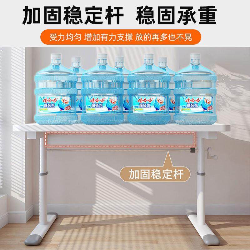 易电脑桌舒服升办公子高度可调节降桌双桌人书桌家用简TQT卧室单,淘宝优惠券,粉丝福利购,淘宝优惠卷