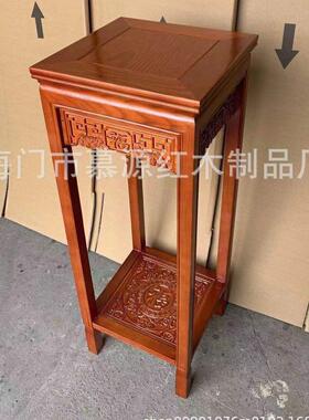 实木花架客厅阳台多层落地红木花架四方架子盆景架置物架