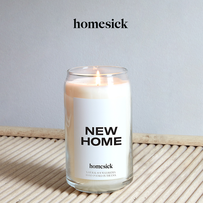 【618现货】HOMESICK蜡烛香氛 New Home新家蜡烛香薰女生卧室-图1