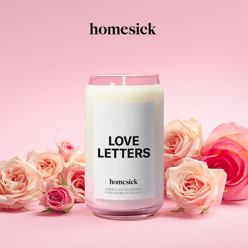 【520礼物】HOMESICK蜡烛香氛 Love Letters情书女生卧室香薰-图2