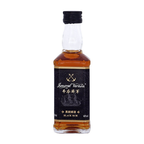 黑朗姆酒50ml烘焙提拉米苏去腥增香小瓶洋酒调酒鸡尾酒基酒白朗姆 - 图3