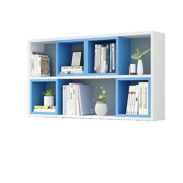 Wall shelf wall hanging bookshelves bedroom partition wall decorative partition living room TV back wall storage rack