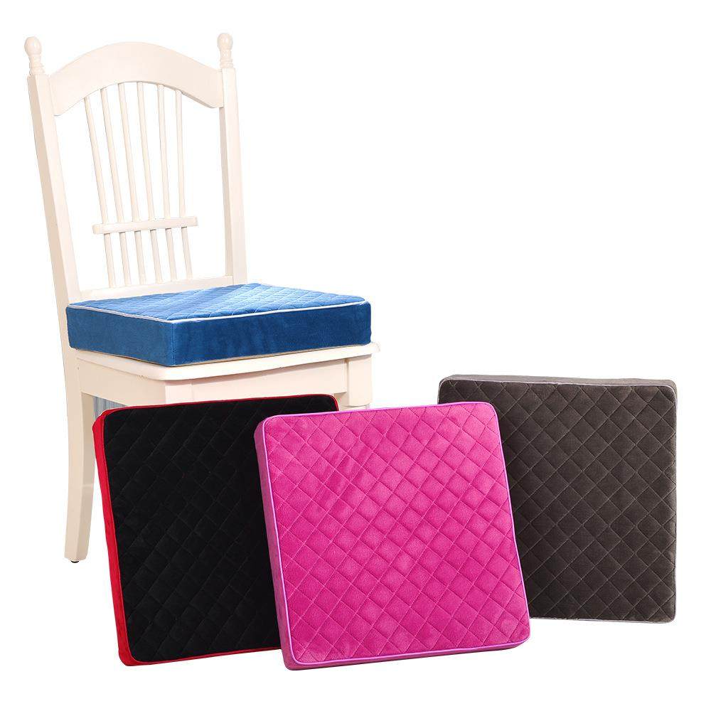 纯色海绵加厚增高屁股坐垫禅修办公室方形椅垫家用可拆洗垫子,淘宝优惠券,粉丝福利购,淘宝优惠卷