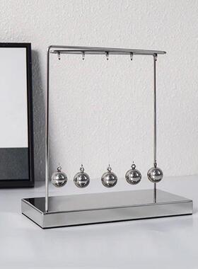 简约轻奢牛顿摆球撞球创意家居客厅办公室书房桌面摆件装饰工艺品