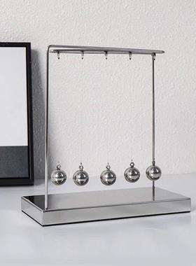 简约轻奢牛顿摆球撞球创意家居客厅办公室书房桌面摆件装饰工艺品