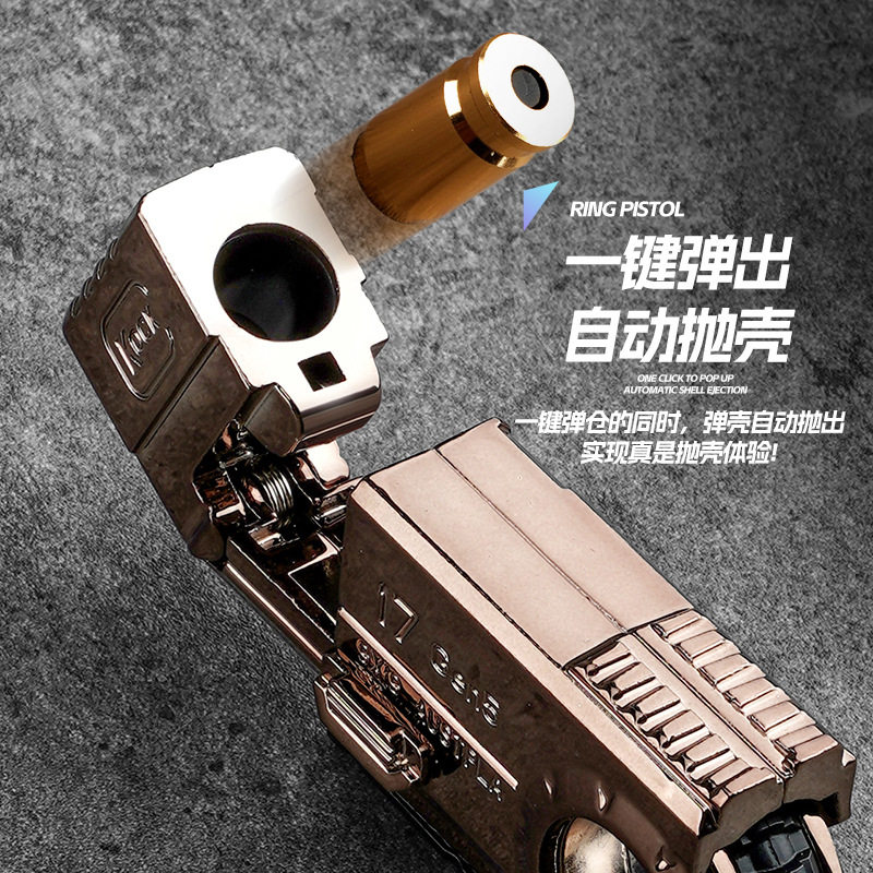 Alloy Mini Ring Gun Finger Gun Agent 007 Special