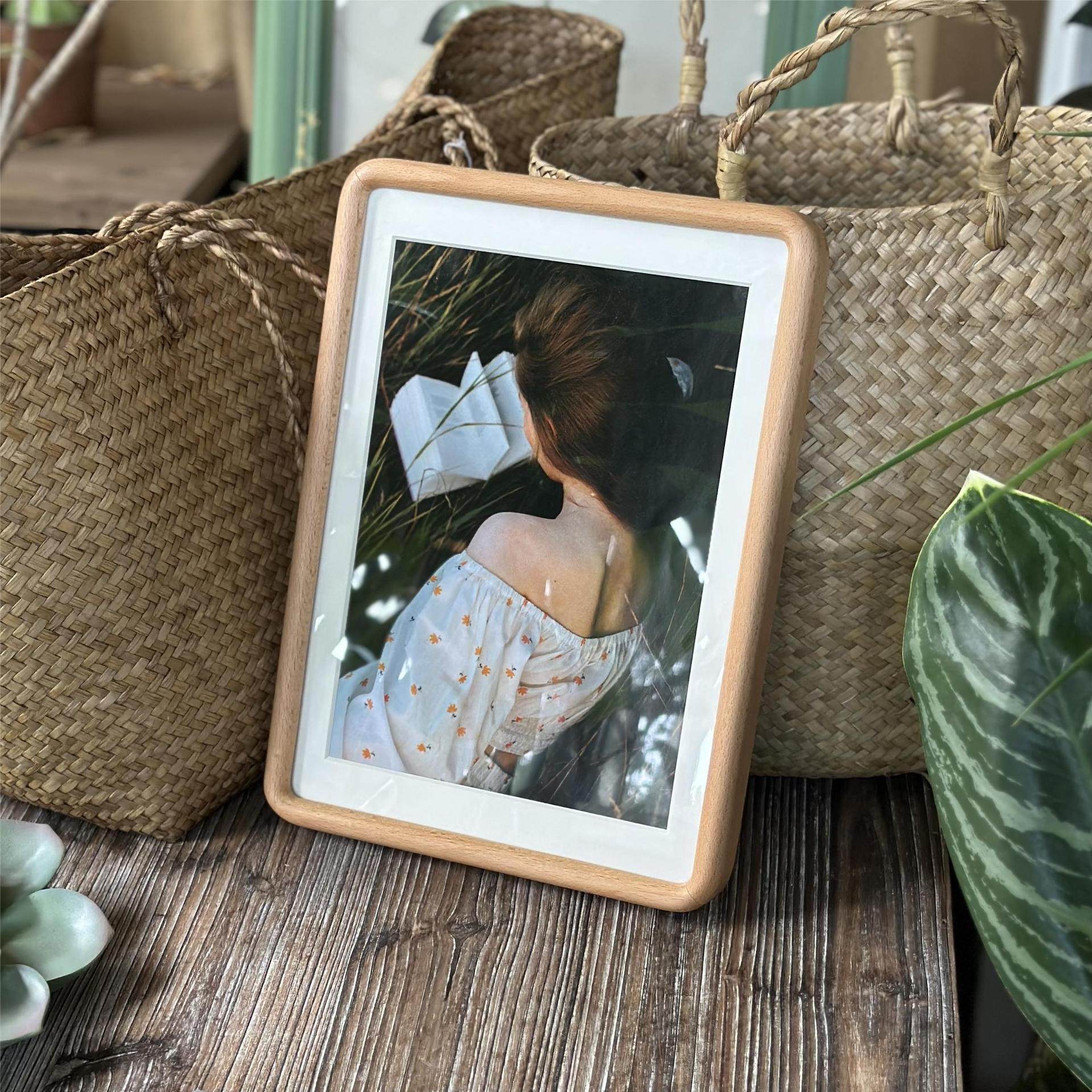 实木相框摆台logo洗照片6寸7寸8寸七八10A4卡纸婚纱照挂墙画框摆,淘宝优惠券,粉丝福利购,淘宝优惠卷