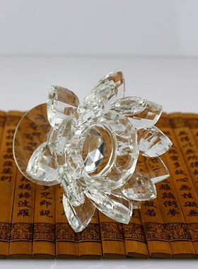 速发供教用品莲花底座 水晶座花酥油蜡座 烛台 灯台 佛灯莲 水晶