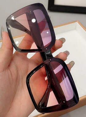 速发太4022年新款抗UV太男脸级感圆脸大脸简约显小