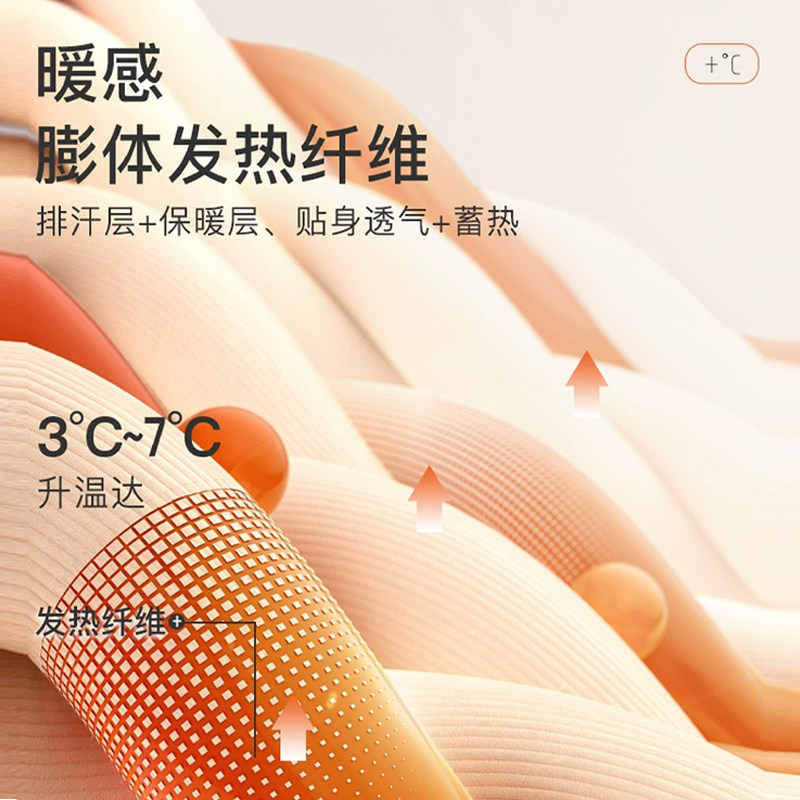 婷美山茶花保暖内衣女士2025新款带胸垫内搭打底秋冬背心肌底衣,淘宝优惠券,粉丝福利购,淘宝优惠卷