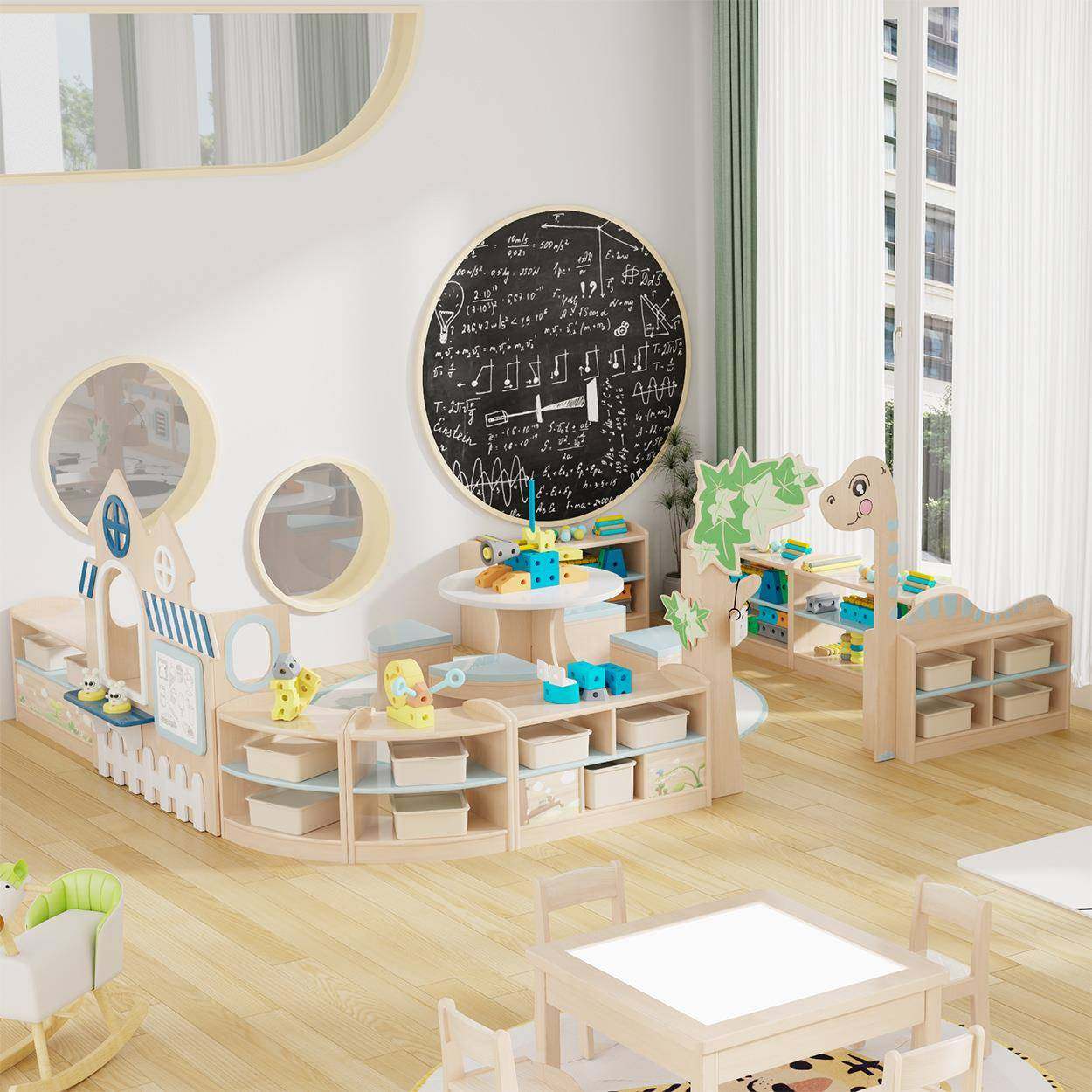 幼儿园13167城市梦想家系玩功具柜教托育多能区角组合柜收纳储物,淘宝优惠券,粉丝福利购,淘宝优惠卷