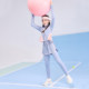 Qidong Light Oxygen Clothing Girls' High-Elastic Sports Moisture-Absorbing Quick-Drying Professional Badminton Suit Spring and Autumn Yoga Clothing