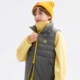 Qidong light and warm goose down vest for boys and girls to wear in autumn and winter 2026 new children's down school uniform artifact