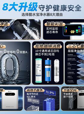 酷水宝家用净水器600G800G