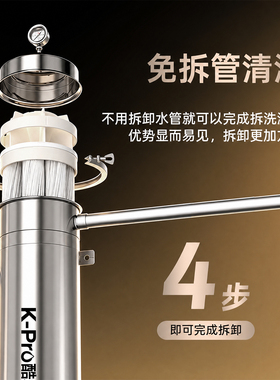 全屋大流量中央净水器可直饮